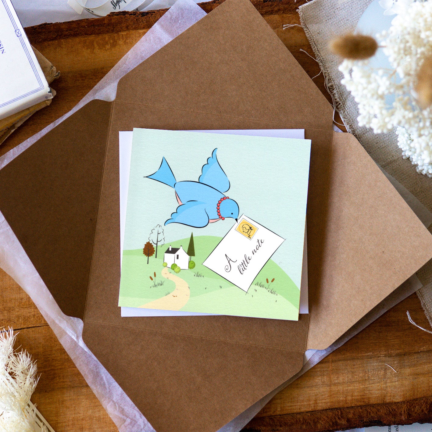 Gentleness | A Little Bird Card