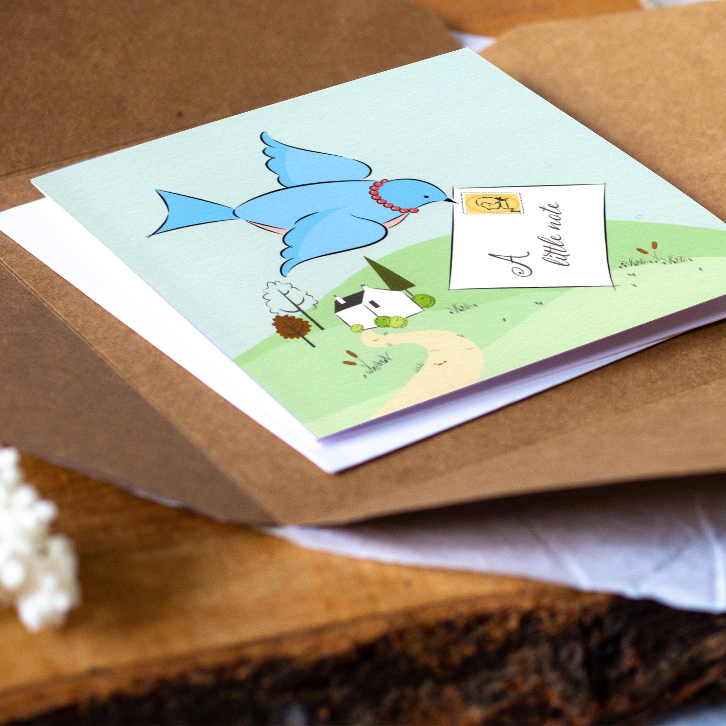 Gentleness | A Little Bird Card