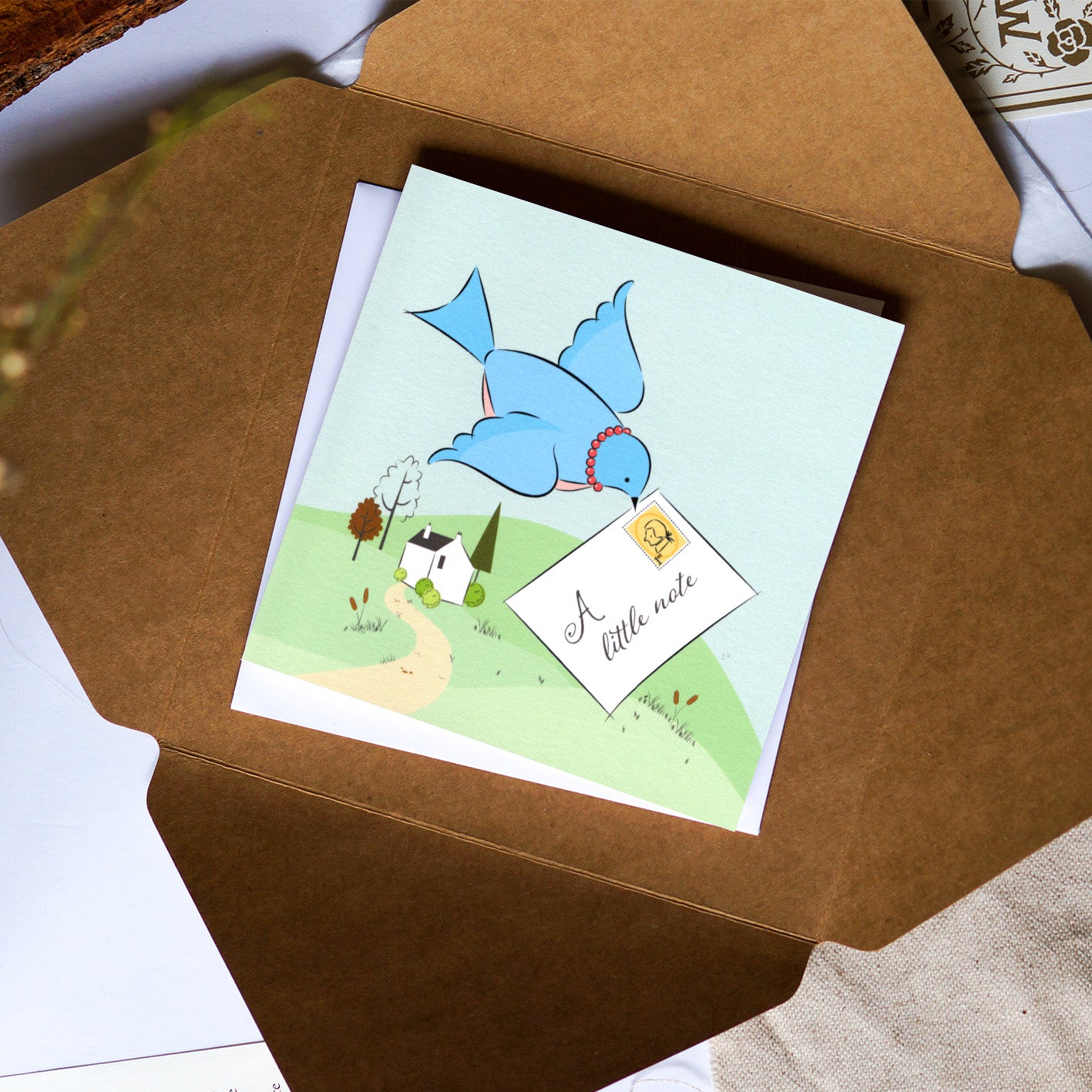 Gentleness | A Little Bird Card