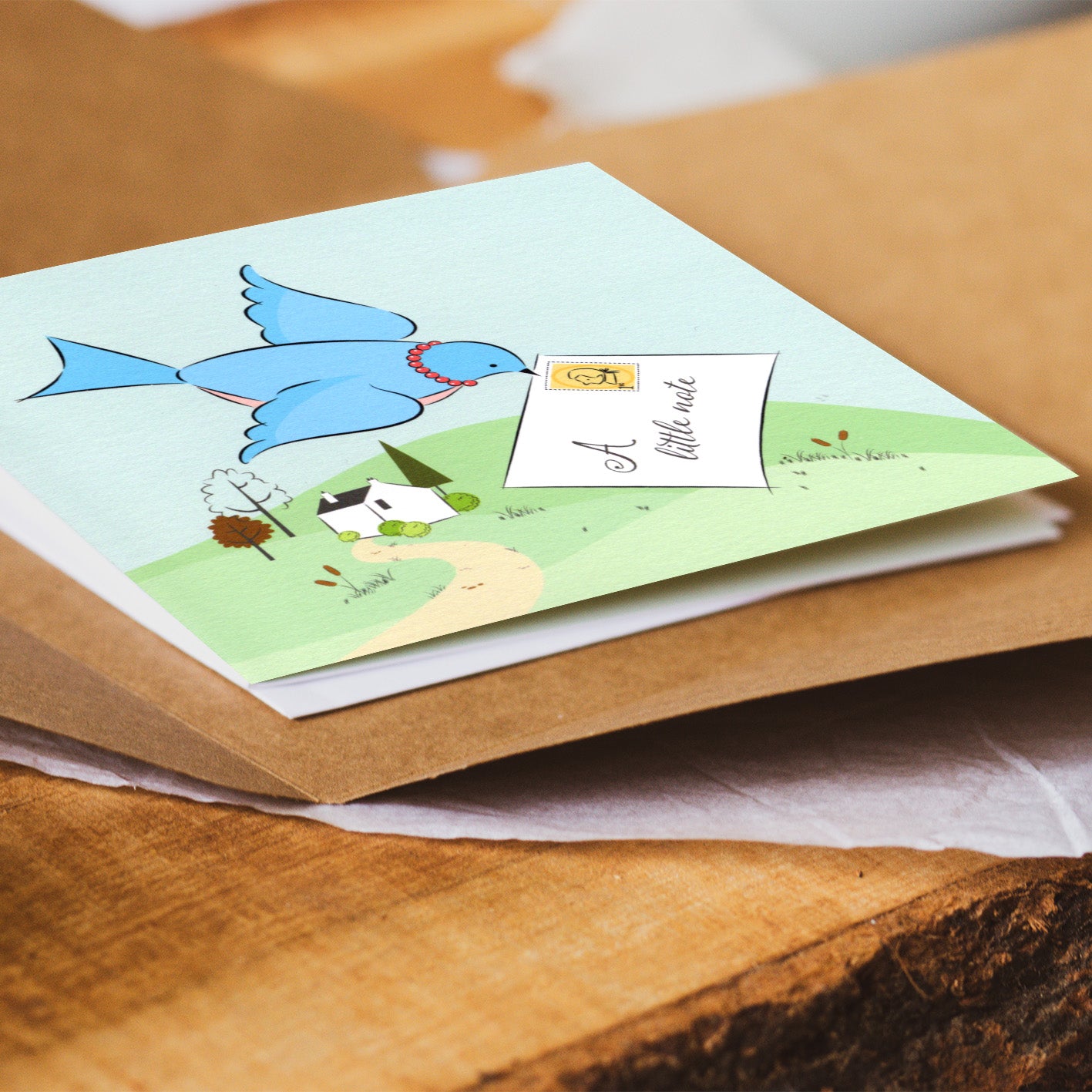Gentleness | A Little Bird Card
