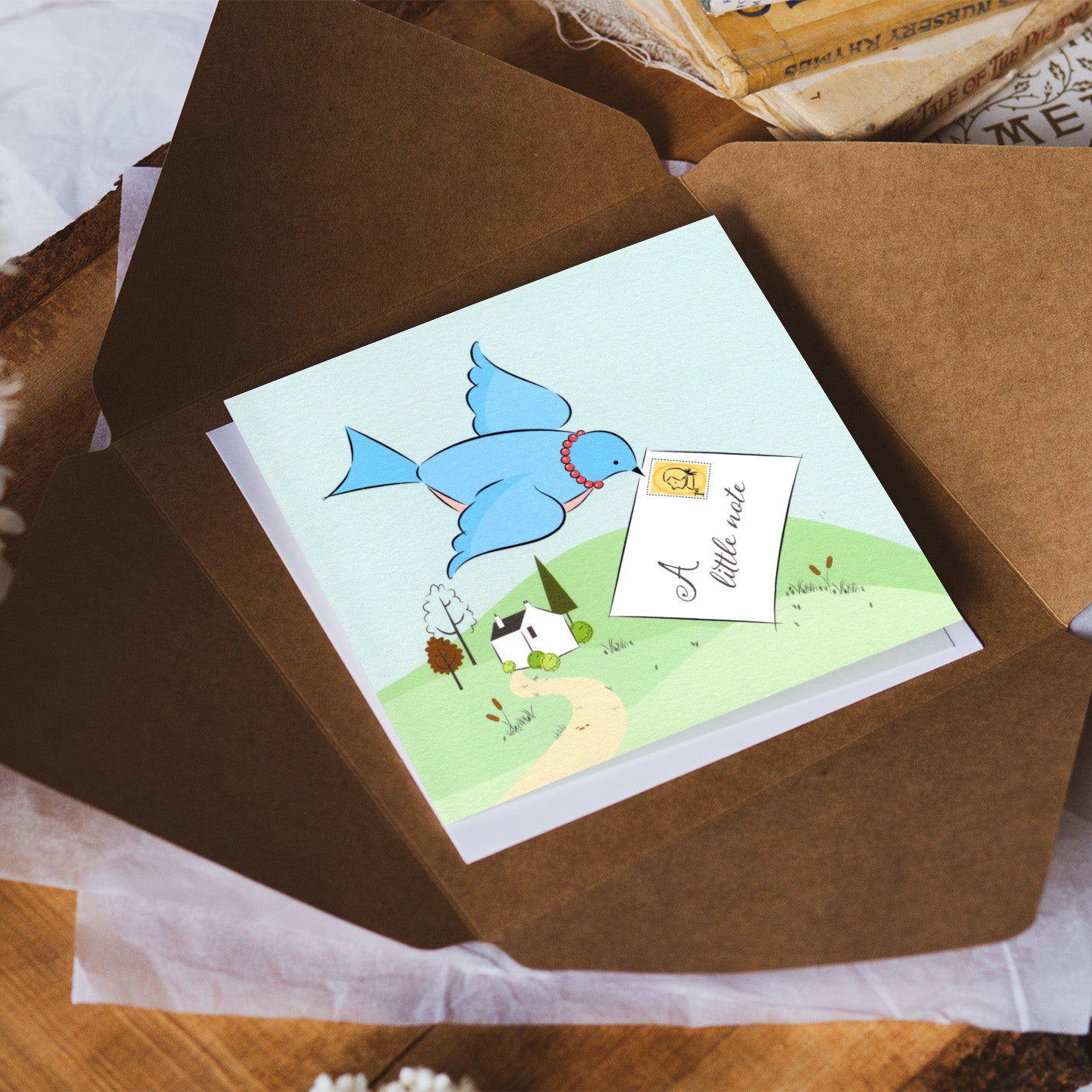 Gentleness | A Little Bird Card