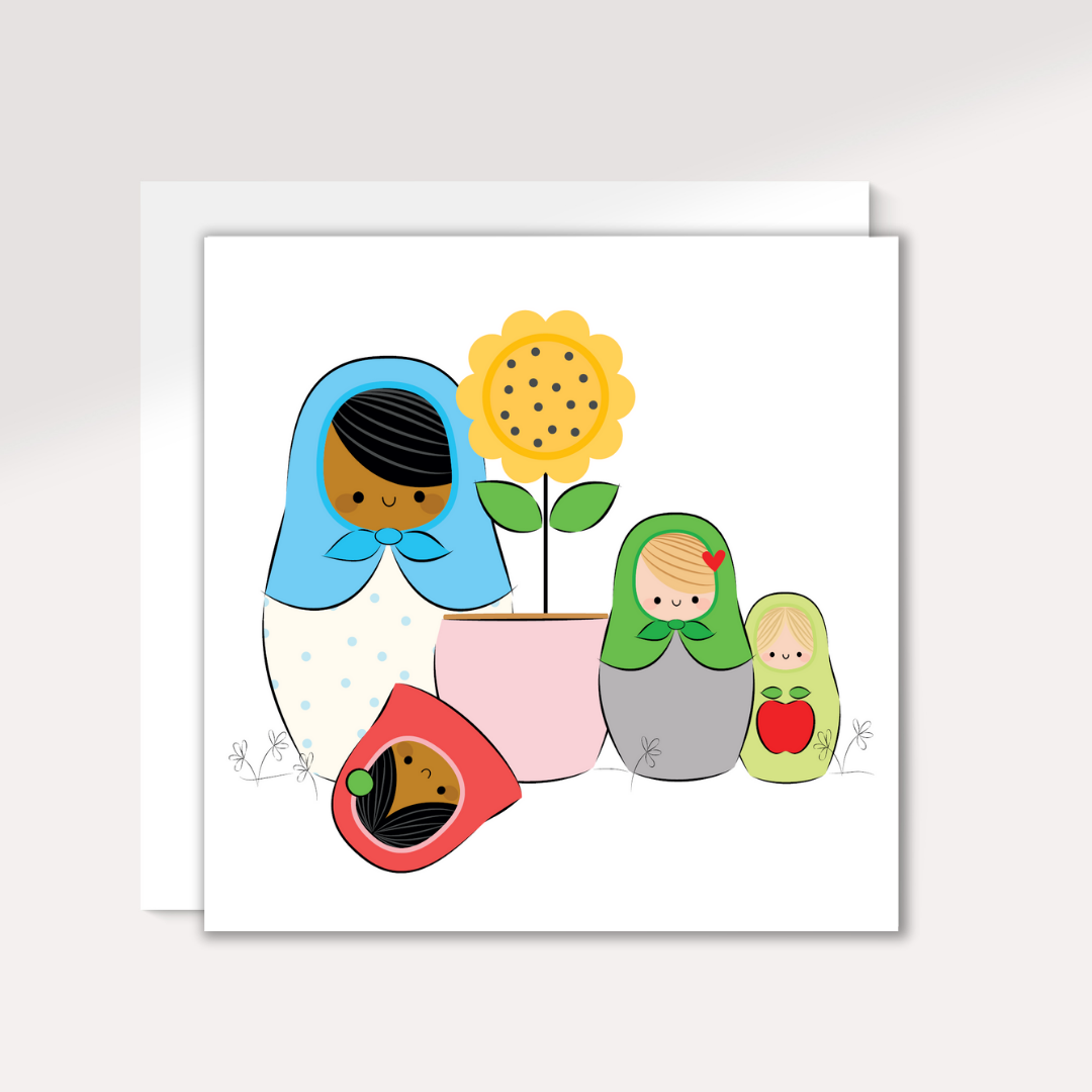LOVE | Babushka Dolls Card