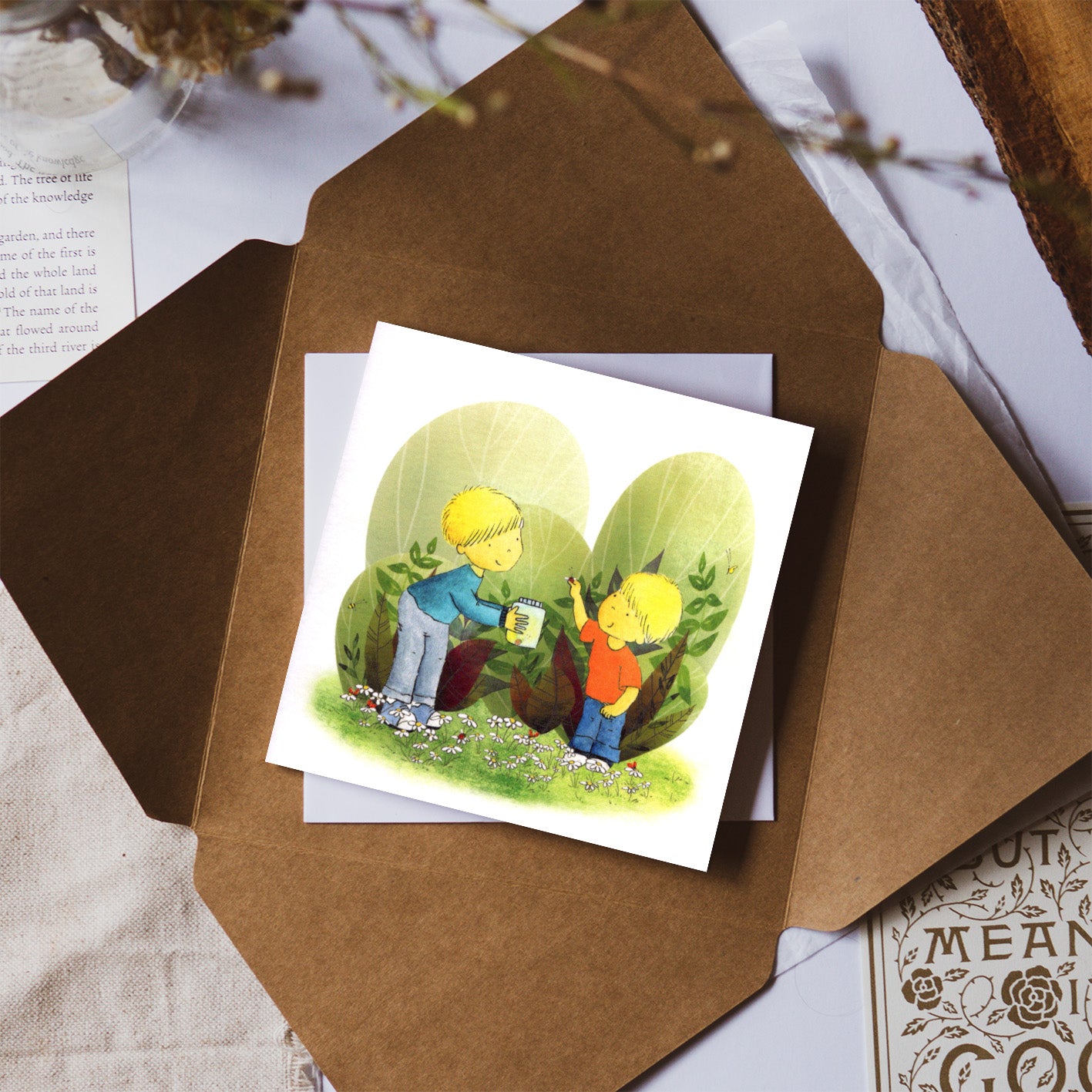 Discover | Bug Collection Card