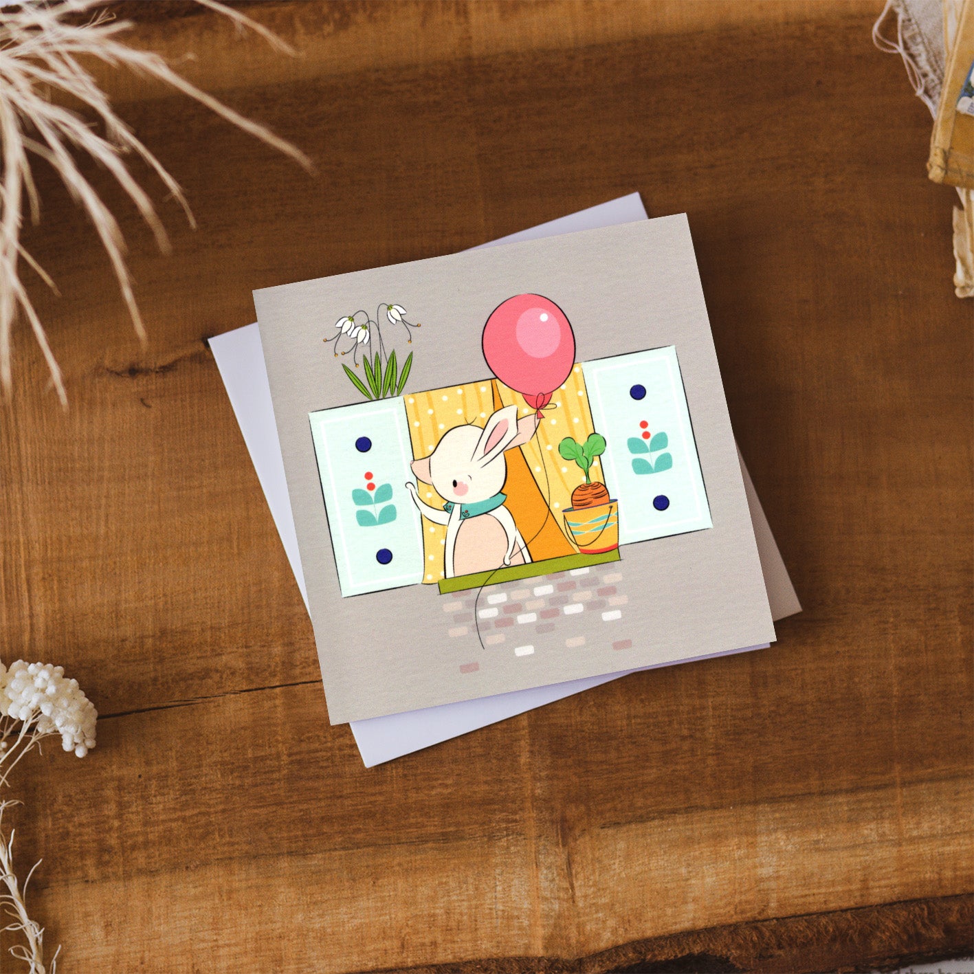 Family | Farewell Rabbit Card