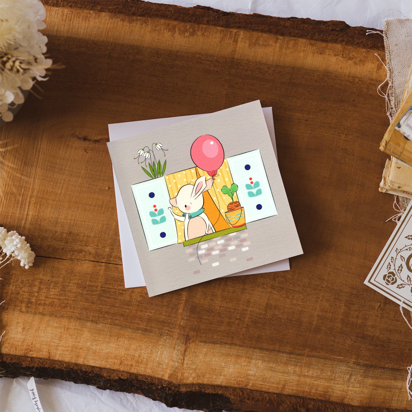 Family | Farewell Rabbit Card
