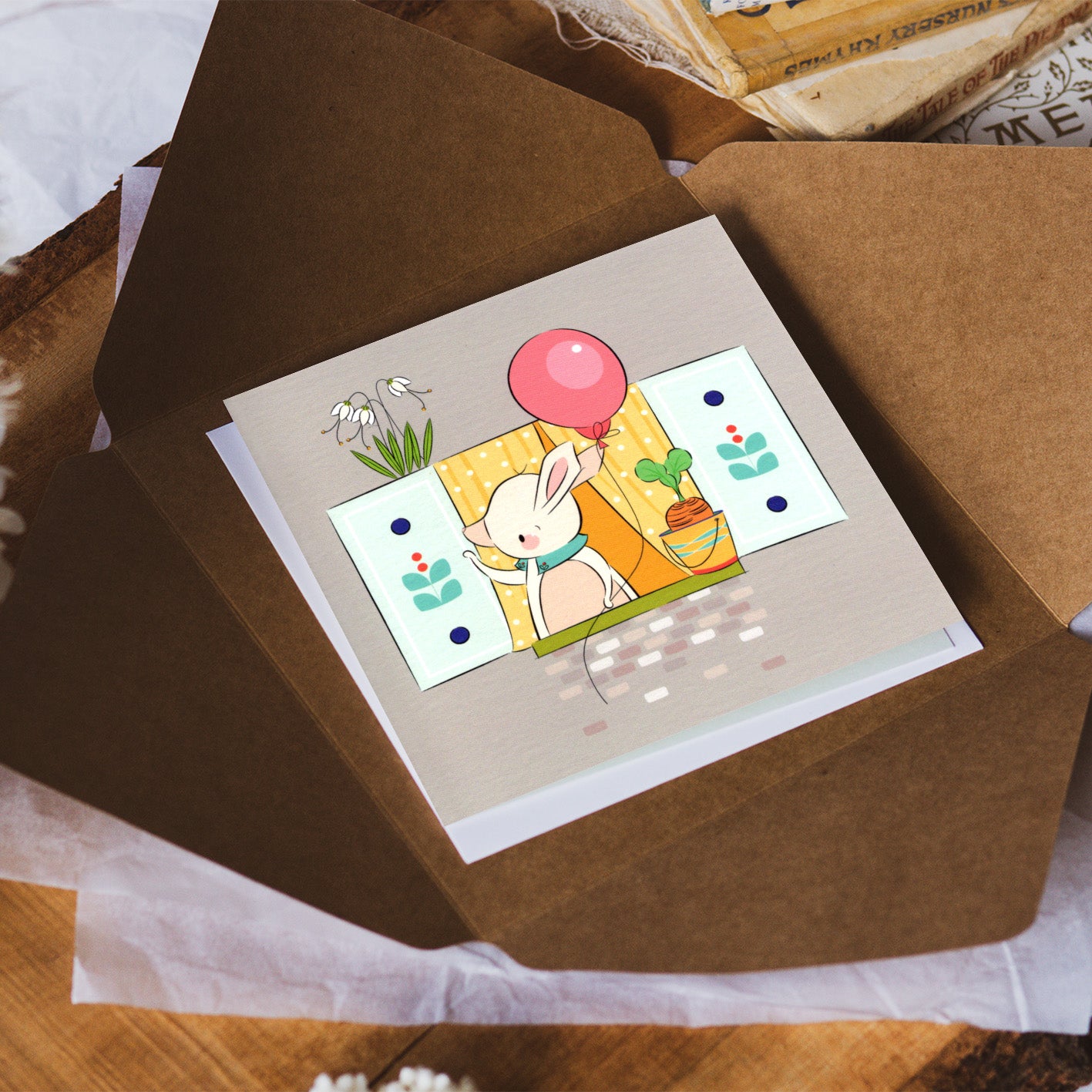 Family | Farewell Rabbit Card