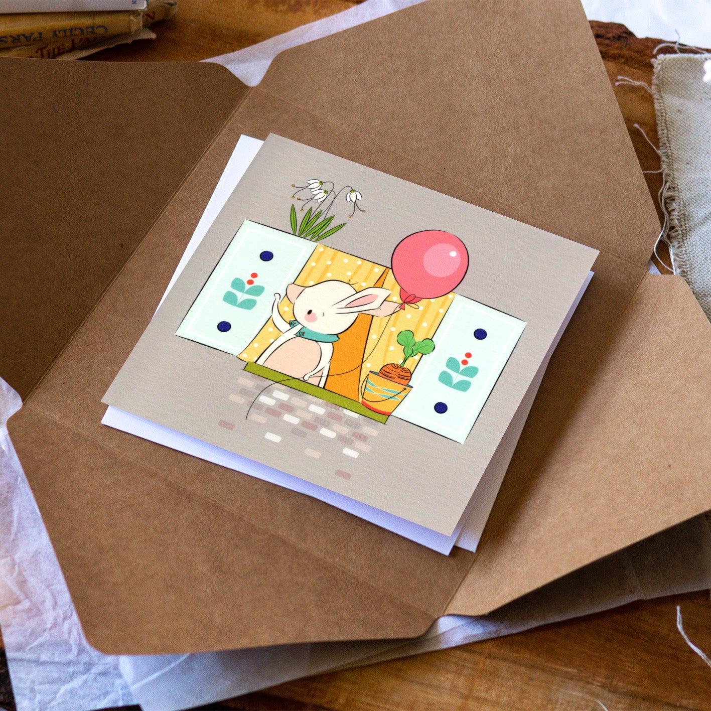 Family | Farewell Rabbit Card