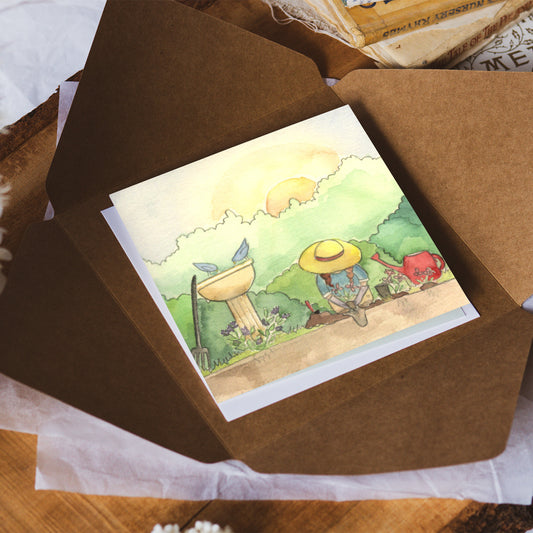 Garden Peace Card