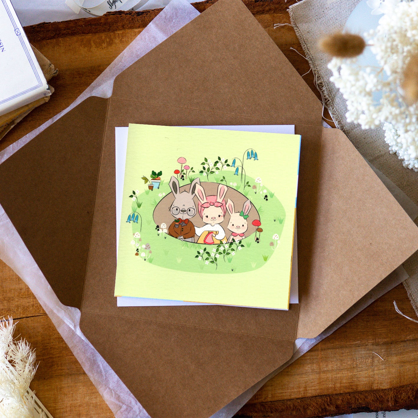 Family | Home Burrow Card