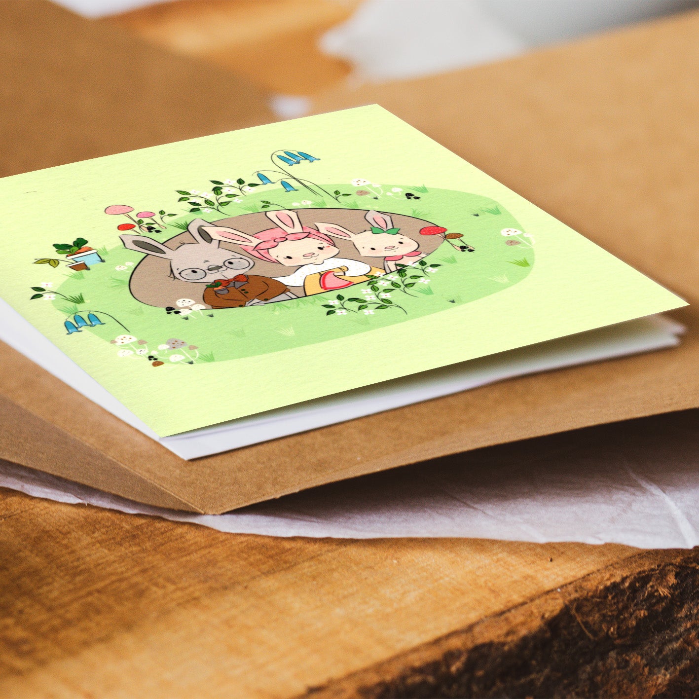 Family | Home Burrow Card