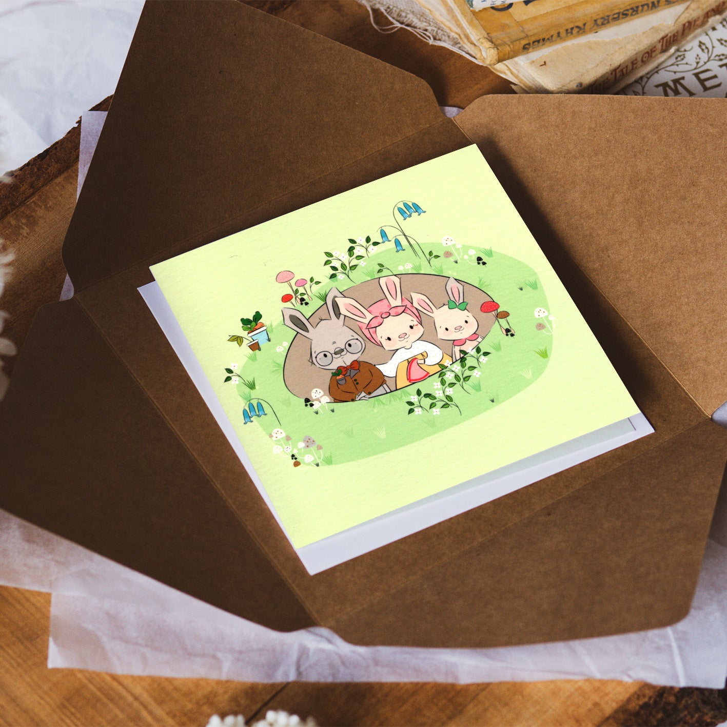 Family | Home Burrow Card