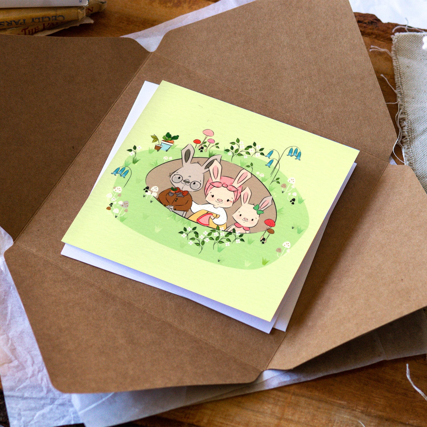 Family | Home Burrow Card