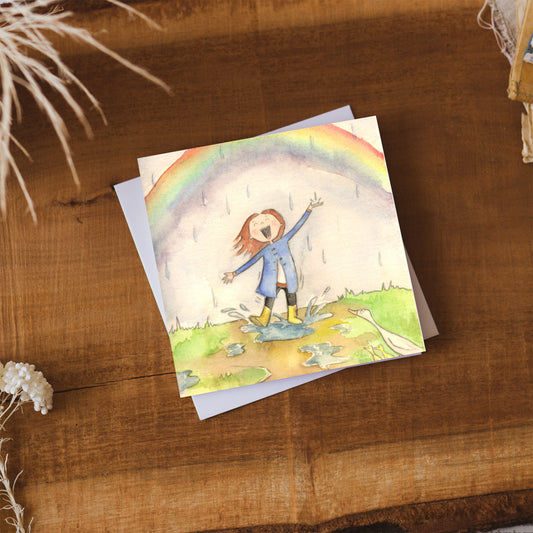 Rainbow Joy Card
