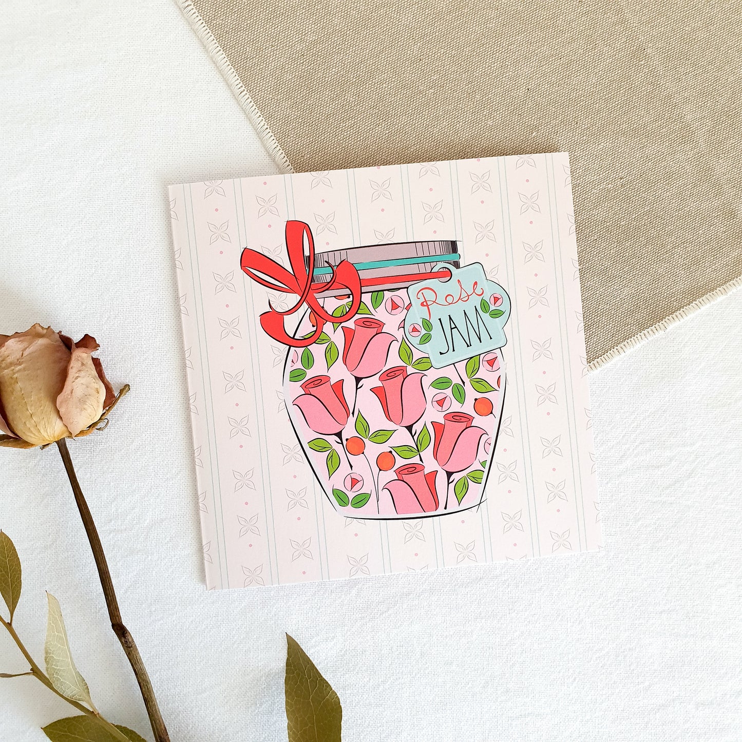 LOVE | Rose Jam Card