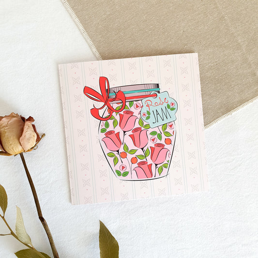 Rose Jam Card