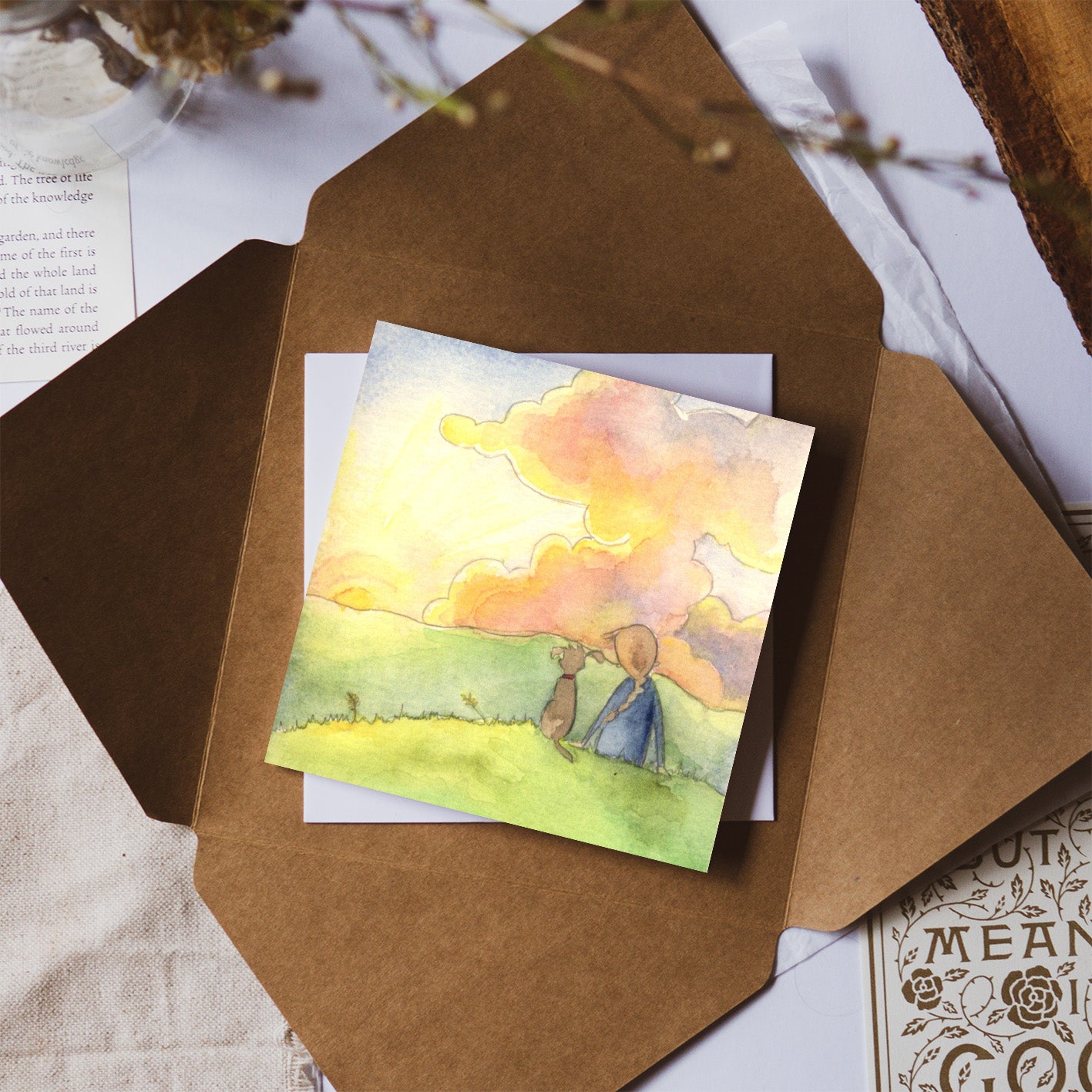 Simple Joys | Sunrise Hope Card