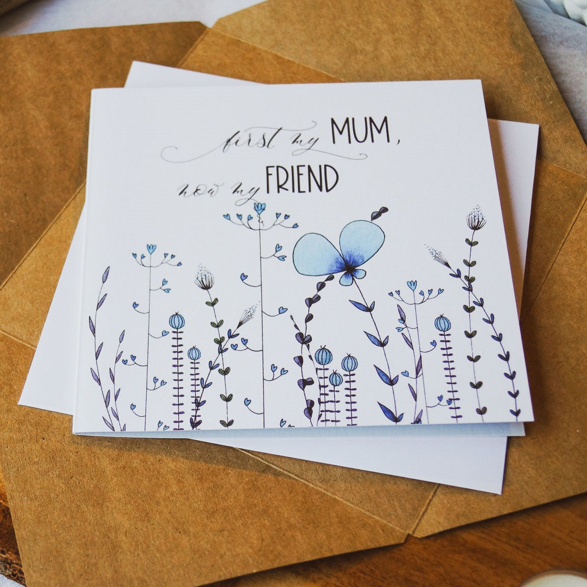 Fantasy Florals | First My Mum Card