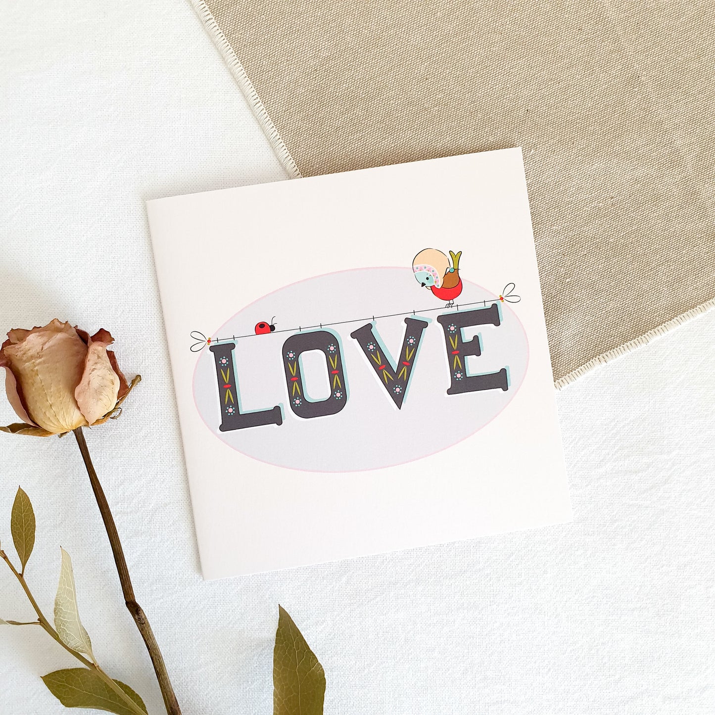 LOVE | L-O-V-E Card