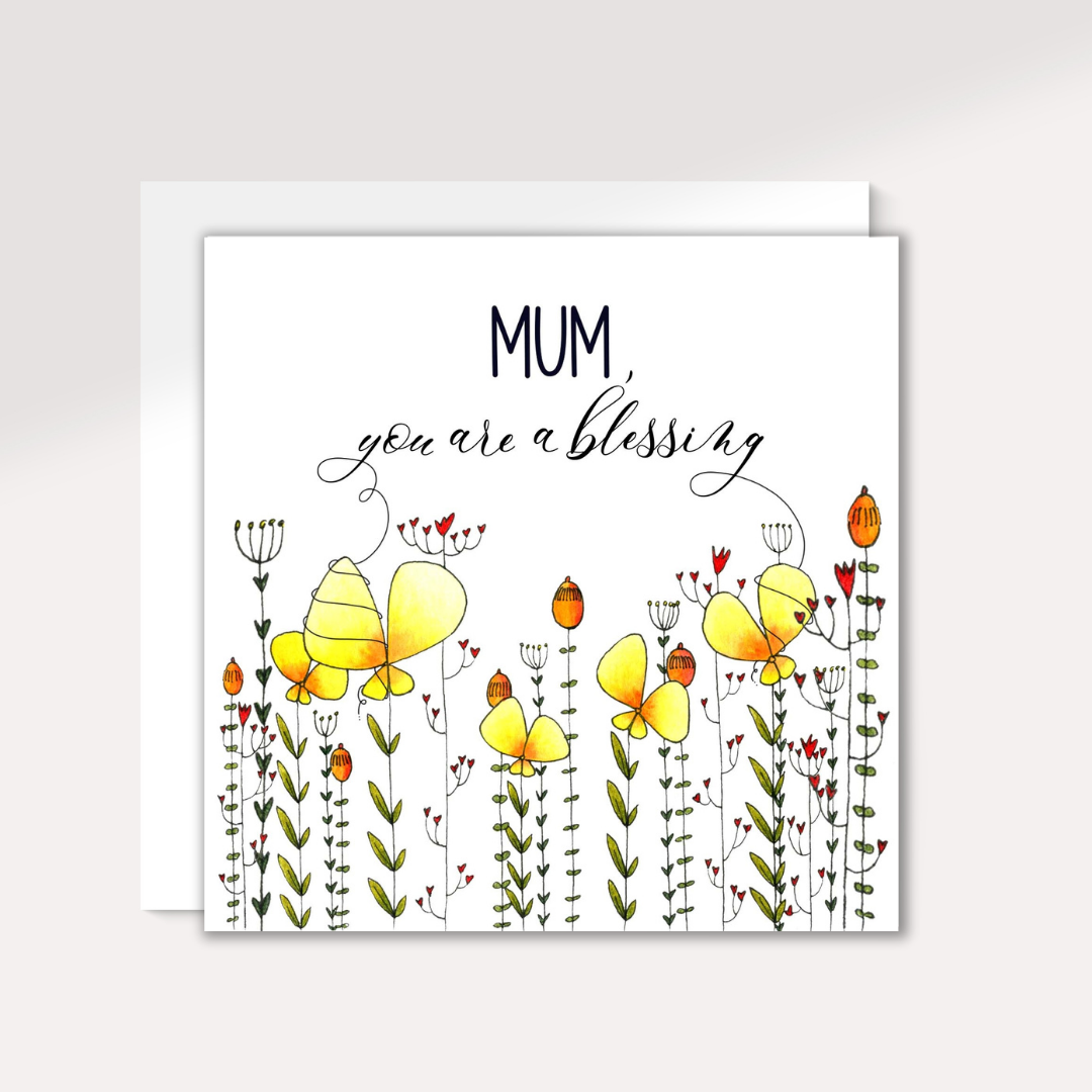 Fantasy Florals | Mum, You Are a Blessing Card