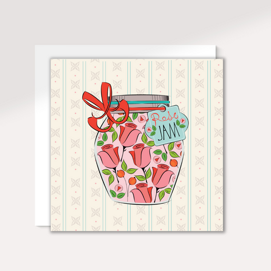 Rose Jam Card (Design for Mum)