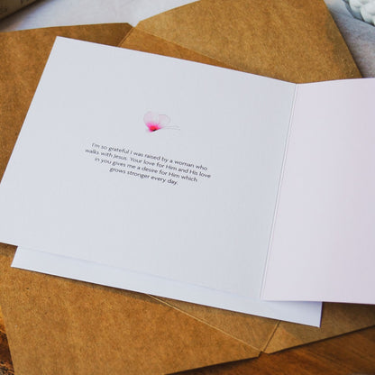 Fantasy Florals | Thank You, Mum Card