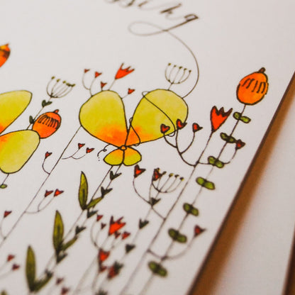 Fantasy Florals | Mum, You Are a Blessing Card