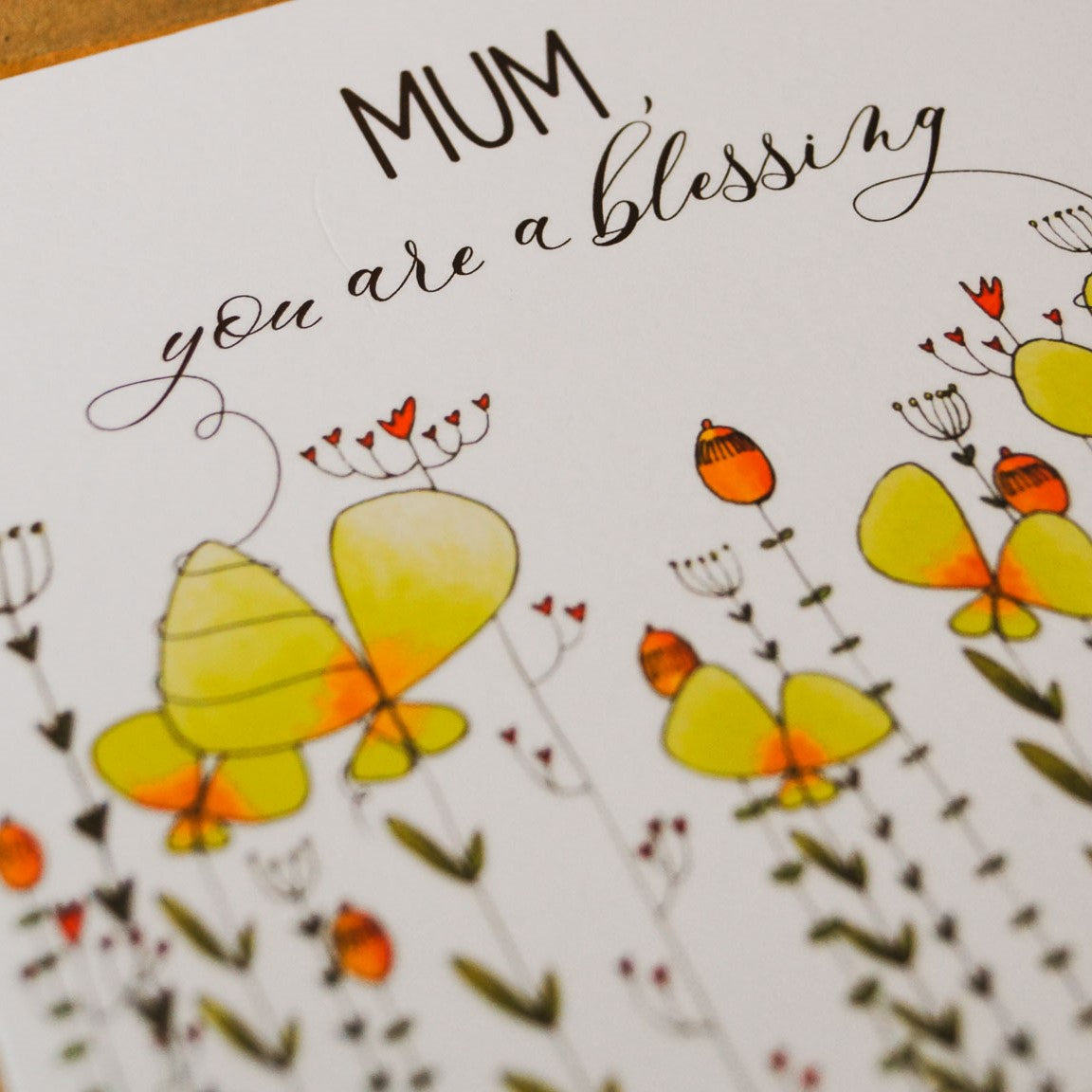 Fantasy Florals | Mum, You Are a Blessing Card