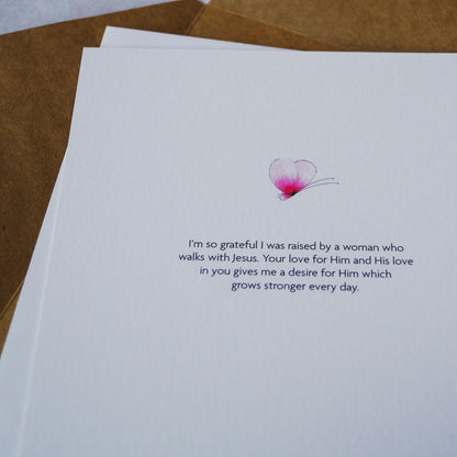 Fantasy Florals | Thank You, Mum Card